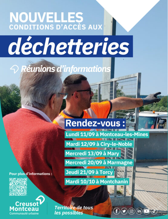 Réunions modifications conditions d'accès