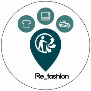 Logo Refashion – trouver un point de collecte des textiles, linge de maison et chaussures